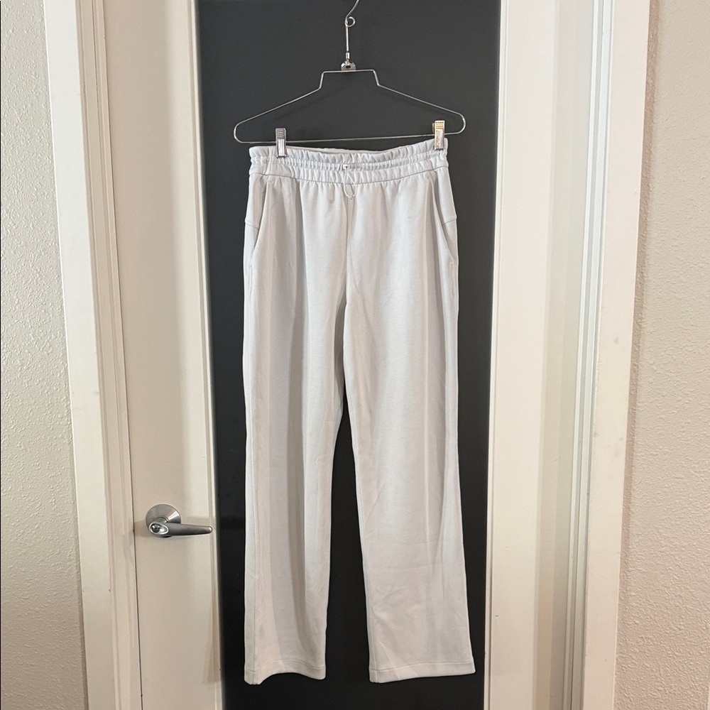 lululemon athletica White Straight-Leg Lounge Pants